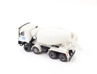 Kibri H0 10928 Modellauto aus Bausatz LKW MB Actros Betonmischer - gebaut
