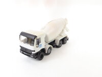 Kibri H0 10928 Modellauto aus Bausatz LKW MB Actros Betonmischer - gebaut