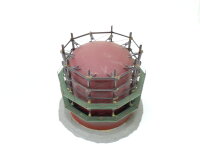 Vollmer H0 5725/1 Gebäude Gaskessel Gasometer - gebaut in OVP