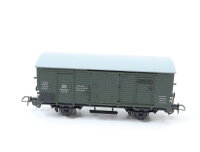 Piko H0 5/123/022 gedeckter Güterwagen Flachdachwagen Nürnberg 8295 DB grün