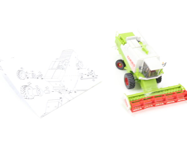 Kibri H0 10858 Modellauto Mähdrescher Claas Lexion 480 - gebaut 1:87