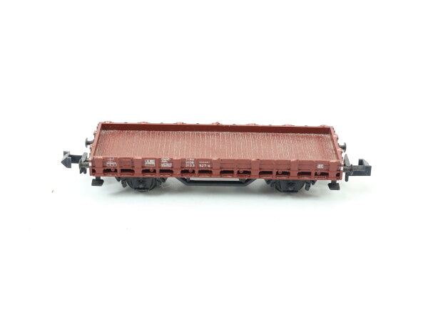 Minitrix  N 13266 offener Güterwagen Rungenwagen 3133 527-6 DB