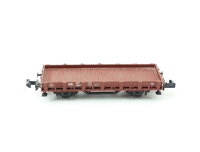 Minitrix  N 13266 offener Güterwagen Rungenwagen 3133 527-6 DB