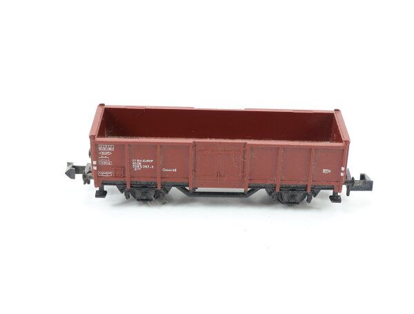 Minitrix N 3529 offener Güterwagen Hochbordwagen 508 5 383-9 DB