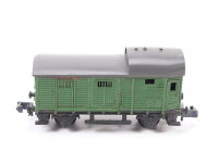 Arnold N Güterwagen Güterzugbegleitwagen DB grün