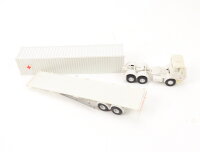 Kibri H0 18028 Modellauto LKW MB Sattelzug mit C40 UN Container 1:87 - gebaut