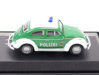 Schuco H0 450386200 Modellauto VW Käfer 1200 "Polizei" weiß grün 1:87