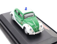 Schuco H0 450386200 Modellauto VW Käfer 1200 "Polizei" weiß grün 1:87