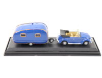 Schuco Junior Line 802918000 Modellauto VW Käfer Wohnwagengespann 1:72