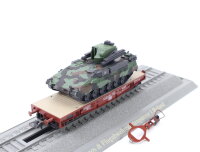 Roco minitanks H0 Güterwagen Schwerlastwagen Panzer Flak-Raketenpanzer Roland