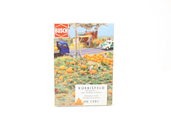 Busch H0 1201 Bepflanzungs-Set Bausatz 80 Kürbisse und 10 Blätterranken OVP