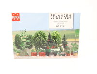 Busch H0 1211 Landschaftsbau Pflanzen Kübel Set OVP