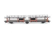 Trix H0 Güterwagen Autotransportwagen 631455 DB / Blech