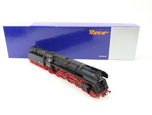 Roco H0 72134 Dampflok mit Öltender BR 01 0507-2 DR / DSS Rauch OVP