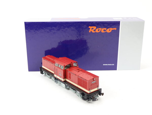 Roco H0 70812 Diesellok rot BR 114 298-3 DR / Digital Sound NEM OVP