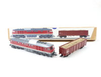 Roco H0 aus 51292 Diesellok "Ludmilla" BR 132 392-2 + Güterwagen 597 2 008-8 DR