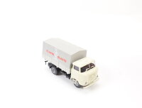 SES s.e.s H0 Modellauto LKW IFA W50L Pritschen LKW mit Plane PLASTE ELASTE 1:87