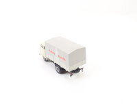 SES s.e.s H0 Modellauto LKW IFA W50L Pritschen LKW mit Plane PLASTE ELASTE 1:87
