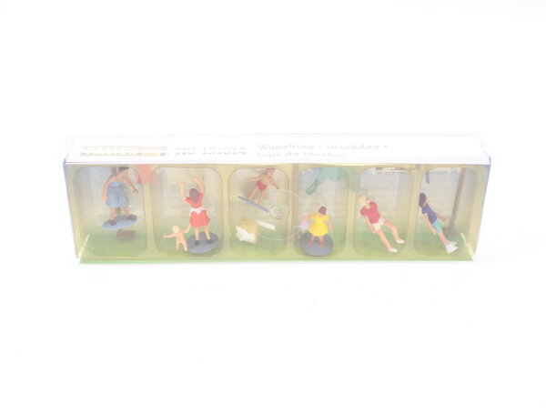 Faller H0 151014 Figuren-Set Waschtag mit den Kindern