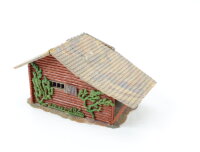 Faller H0 130299 Gebäude Berghütte Holzhaus Blockhaus / gebaut