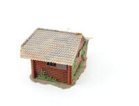 Faller H0 130299 Gebäude Berghütte Holzhaus Blockhaus / gebaut