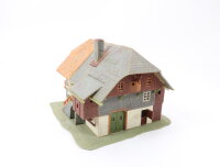 Faller H0 B-289 Gebäude aus Set Schwarzwald Bauernhaus mit Stallung - gebaut