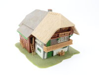 Faller H0 B-289 Gebäude aus Set Schwarzwald Bauernhaus mit Stallung - gebaut