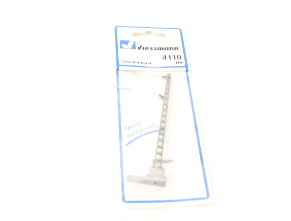 Viessmann H0 4110 Oberleitung Streckenmast mit Ausleger OVP