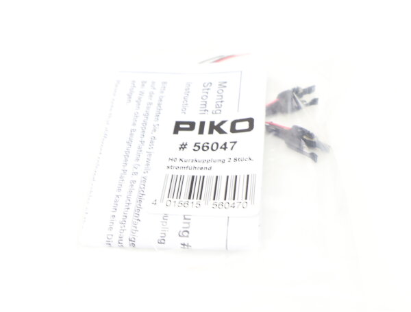 Piko H0 56047 Kurzkupplung, stromführend (2 Stck) OVP