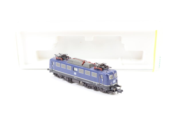 Minitrix N 12760 Elektrolok E-Lok blau BR 110 124-5 DB / defekt