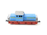 Minitrix N 2066 Diesellok-Werkslok Industrielok Privatbahn blau-rot