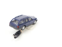 Wiking H0 Modellauto PKW MB 230 TE dunkelblau / Licht