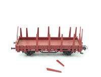 Märklin H0 4459 offener Güterwagen Rungenwagen 3361 494-0 Kls443 braun DB 1:87