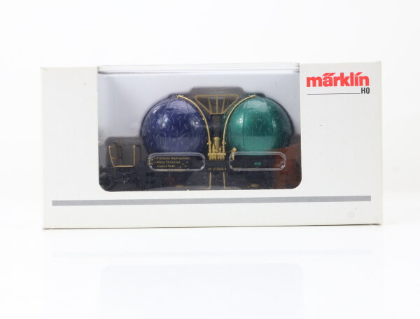 Märklin H0 48400 Güterwagen Weihnachtswagen 24.12.2000 mit Kugeln / NEM OVP