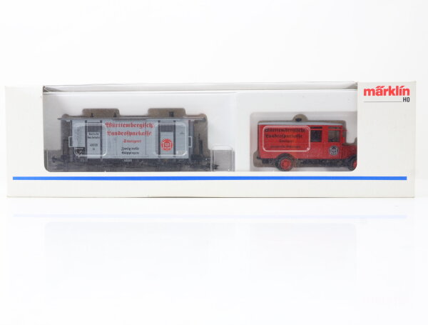 Märklin H0 48099 Güterwagen-Set Museumswagen 1999 Württ. Landessparkasse / NEM