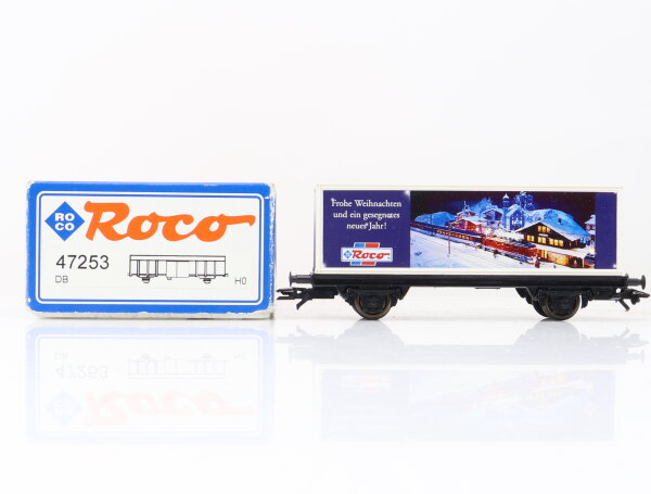 Roco H0 47253 Güterwagen Containerwagen "Frohe Weihnachten" / NEM OVP