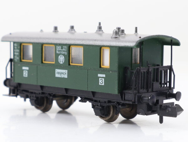 Fleischmann N 8052 Personenwagen Ansbach 2./3. Klasse 049 271 DRG