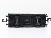 Minitrix N  Güterwagen Niederbordwagen grün