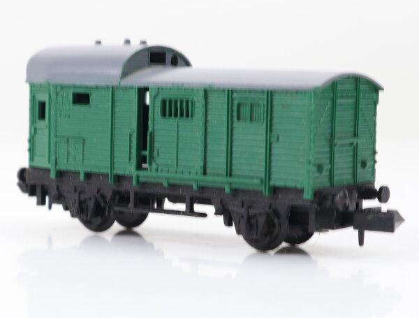 Arnold N 4494 Güterwagen Gepäckwagen Packwagen Bahnhofswagen 123697 DB grün