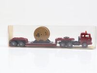 Wiking H0 24503 Modellauto LKW Tieflade-Sattelzug mit Kabeltrommel 1:87