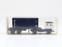 Wiking H0 52624 Modellauto LKW Scania 20 ft Container Sattelzug "ICL" OVP