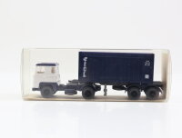 Wiking H0 52624 Modellauto LKW Scania 20 ft Container Sattelzug "ICL" OVP