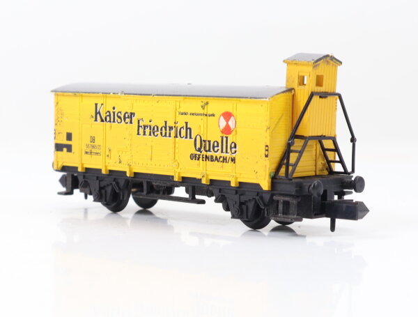 Arnold N 4273 Güterwagen Bierwagen mit Brmhs. "Kaiser Friedrich Quelle" DB