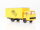 Wiking  H0 550/29 Modellauto LKW Magirus 100 D7 Koffer "Das Postpaket" 1:87