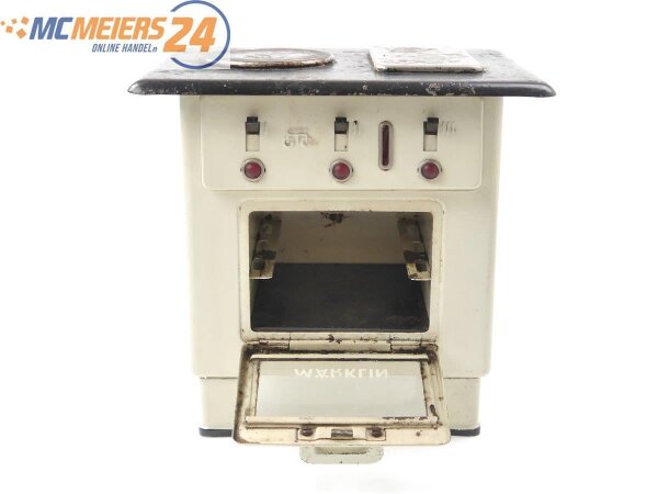 Märklin  Elektroherd Puppenherd 2 Platten Backofen / 220 V / 460 W Blech E590