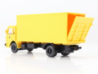 Wiking H0 18552 Modellauto LKW MAN Post Koffer gelb 1:87