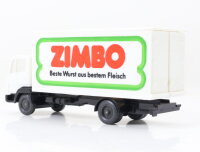 Wiking H0 Modellauto LKW Mercedes-Benz Kühlkoffer "Zimbo" 1:87