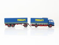 Wiking H0 455/8b Modellauto LKW Fernlastzug MB 1632 Rieck...