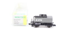 Minitrix N 18091 Güterwagen Kesselwagen 736 6 973-7 VTG