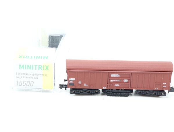 Minitrix N 15500 Schienenreinigungswagen 585 4 669-4 DB / NEM